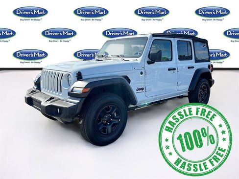 Used 2023 Jeep Wrangler Unlimited Sport AWD/4WD image 3