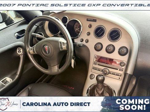 Used 2007 Pontiac Solstice GXP w/ Premium Package RWD image 3