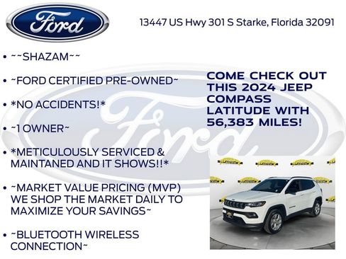 Used 2024 Jeep Compass Latitude AWD/4WD image 5