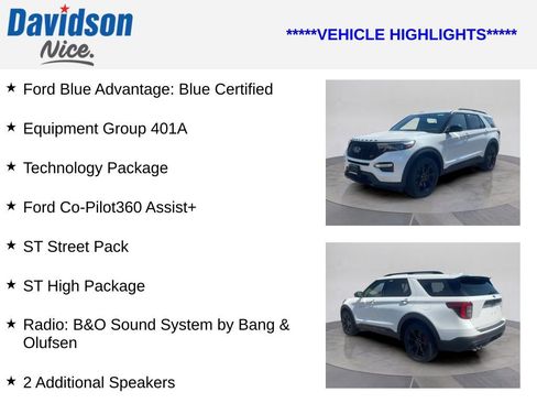 Used 2023 Ford Explorer ST w/ Equipment Group 401A AWD/4WD image 4