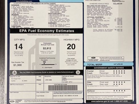 Used 2009 Ford Mustang Shelby GT500 image 41