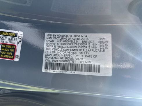 New 2026 Honda Odyssey Elite image 32