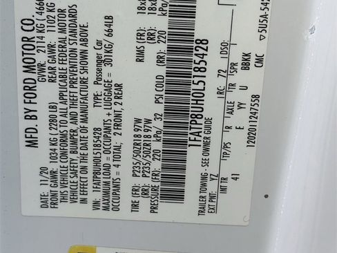 Used 2020 Ford Mustang Premium image 14