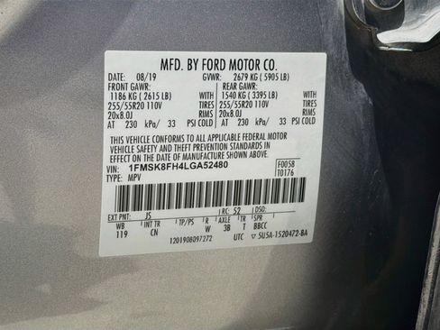 Used 2020 Ford Explorer Limited AWD/4WD image 34