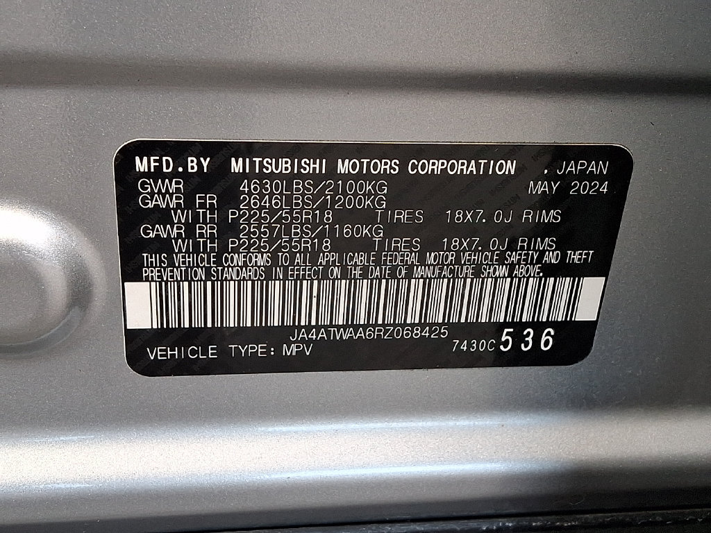 Used 2024 Mitsubishi Eclipse Cross SE AWD/4WD image 29