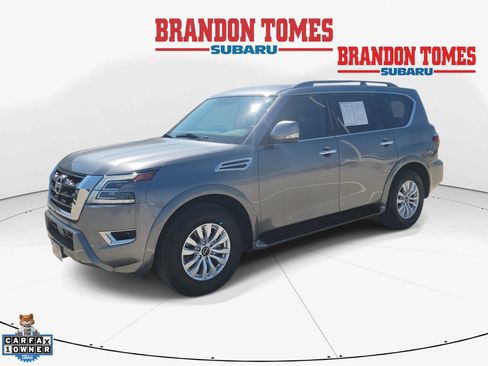 Used 2023 Nissan Armada SV w/ Cargo Package RWD image 1