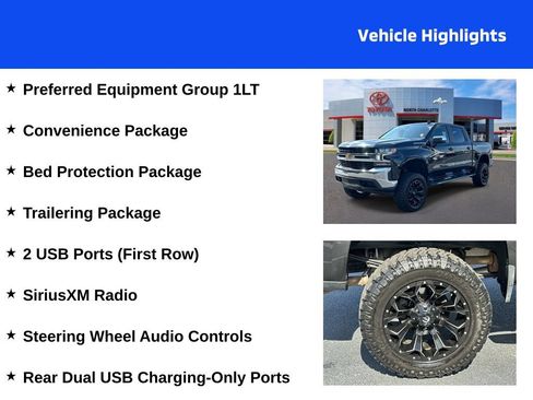 Used 2021 Chevrolet Silverado 1500 LT w/ Bed Protection Package AWD/4WD image 4