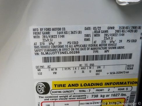 Used 2022 Lincoln Navigator L Black Label image 34