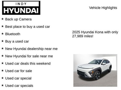 Used 2025 Hyundai Kona SEL AWD/4WD image 7