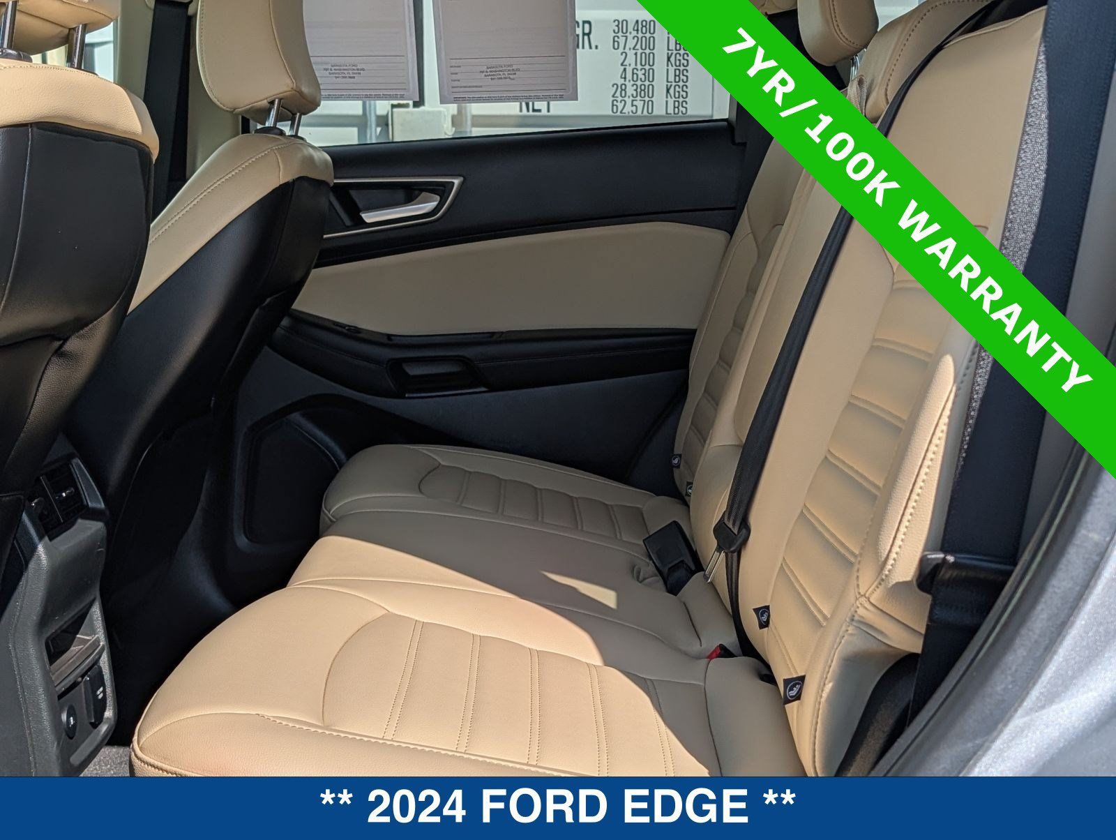 Certified 2024 Ford Edge SEL w/ Convenience Package AWD/4WD image 16