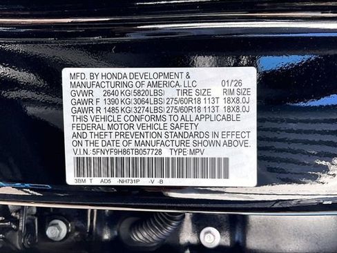 New 2026 Honda Passport TrailSport Elite image 11