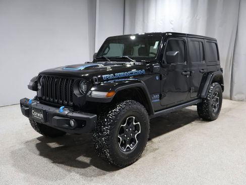 Used 2021 Jeep Wrangler Unlimited Rubicon 4xe w/ Steel Bumper Group image 5