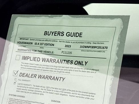 Certified 2023 Volkswagen ID.4 Pro S AWD/4WD image 26