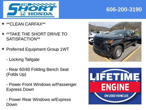 Used 2023 Chevrolet Silverado 1500 W/T w/ WT Value Package image 4
