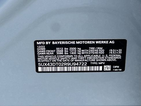 Used 2024 BMW X4 M40i image 36