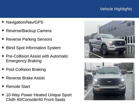 Certified 2023 Ford F150 XLT w/ Equipment Group 302A High image 21