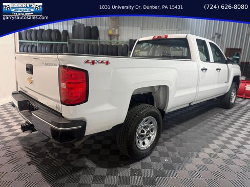 Used 2017 Chevrolet Silverado 3500 W/T w/ Snow Plow Prep Package AWD/4WD image 5