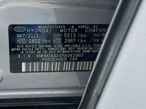 Used 2023 Hyundai Ioniq 6 SEL w/ Cargo Package image 12