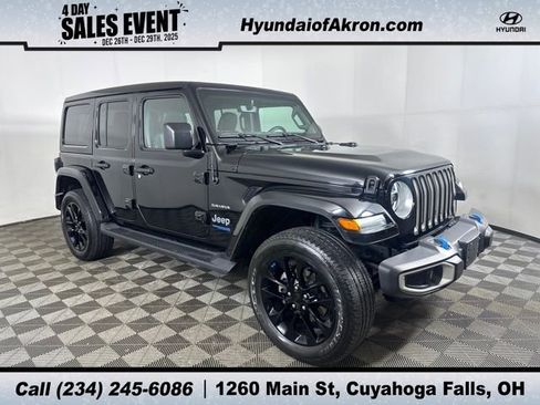 Used 2022 Jeep Wrangler Unlimited Sahara w/ Cold Weather Group image 1