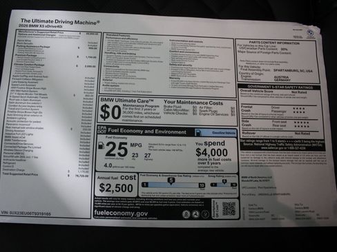 New 2026 BMW X5 xDrive40i w/ Climate Comfort Package image 21