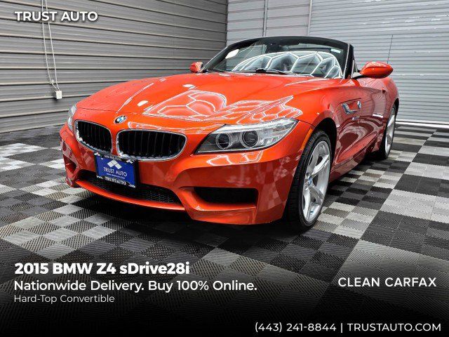 Used 2015 BMW Z4 sDrive28i RWD image 1