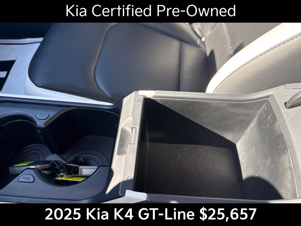 Certified 2025 Kia K4 GT-Line w/ GT-Line Premium Package FWD image 34