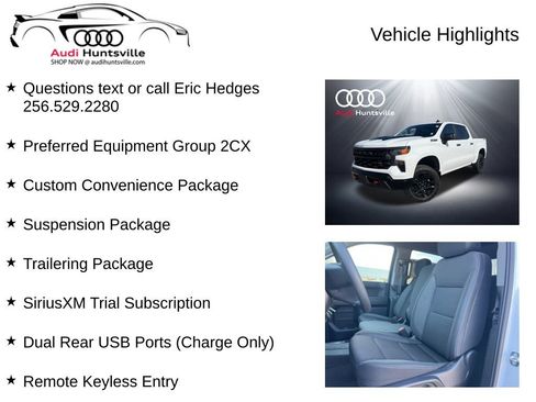 Used 2025 Chevrolet Silverado 1500 Custom Trail Boss image 6