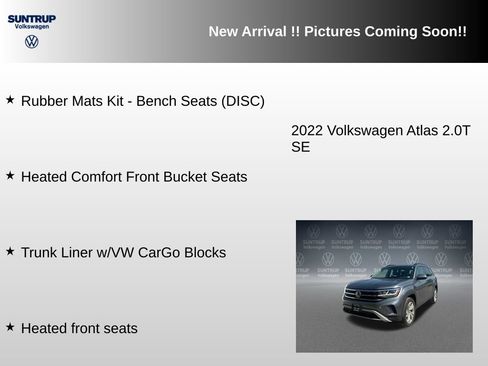 Used 2022 Volkswagen Atlas SE AWD/4WD image 11