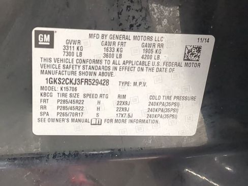 Used 2015 GMC Yukon Denali w/ Open Road Package image 51