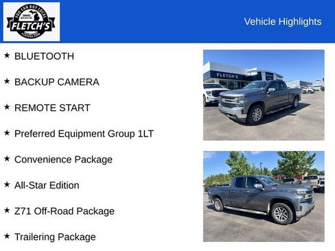 Used 2019 Chevrolet Silverado 1500 LT w/ All-Star Edition AWD/4WD image 2
