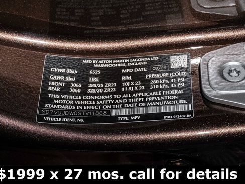 Used 2025 Aston Martin DBX 707 image 34