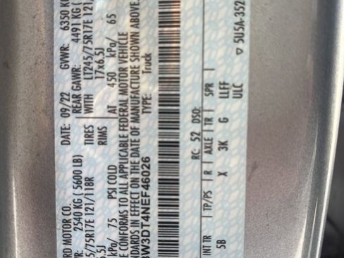 Used 2022 Ford F350 Lariat w/ Lariat Value Package image 9