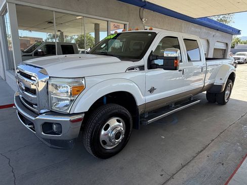 Used 2013 Ford F350 Lariat w/ Lariat Ultimate Pkg AWD/4WD image 3