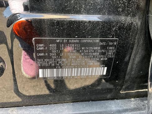 Used 2019 Subaru Outback 2.5i Limited AWD/4WD image 3