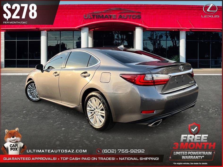 Used 2016 Lexus ES 350 w/ Premium Package w/Wood Trim FWD image 4