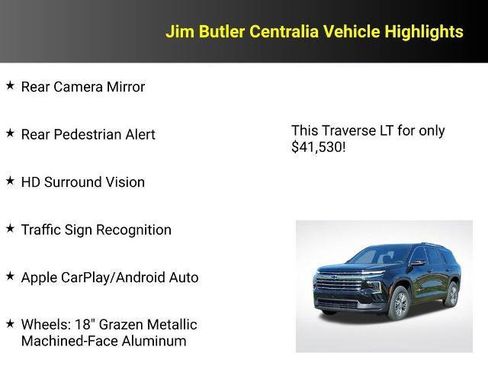 New 2026 Chevrolet Traverse LT w/ Driver Confidence Package image 21