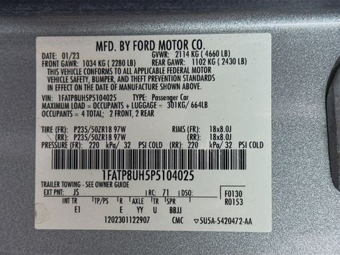 Used 2023 Ford Mustang Premium image 38