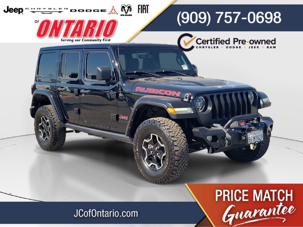 Certified 2023 Jeep Wrangler Unlimited Rubicon AWD/4WD image 1