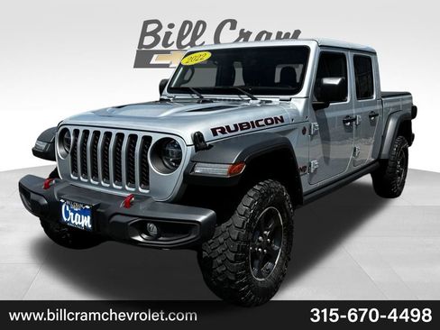 Used 2022 Jeep Gladiator Rubicon w/ LED Lighting Group AWD/4WD image 40