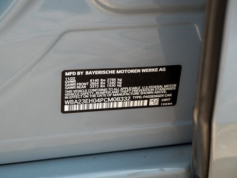 Used 2023 BMW 740i w/ Parking Assistance Package RWD image 52