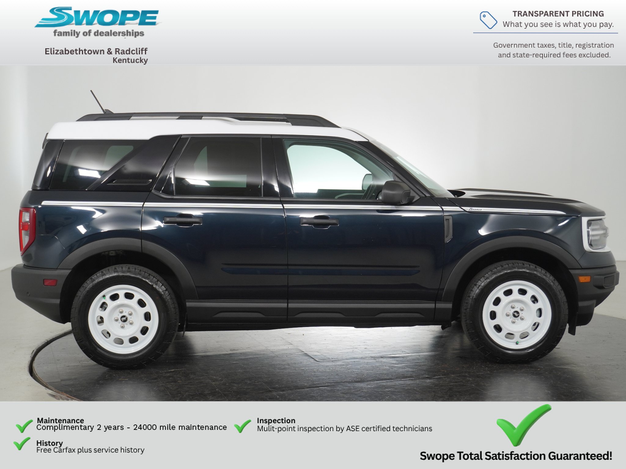 Used 2023 Ford Bronco Sport Heritage w/ Heritage Convenience Package AWD/4WD image 2