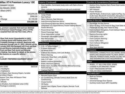 Used 2023 Cadillac XT4 Premium Luxury image 28