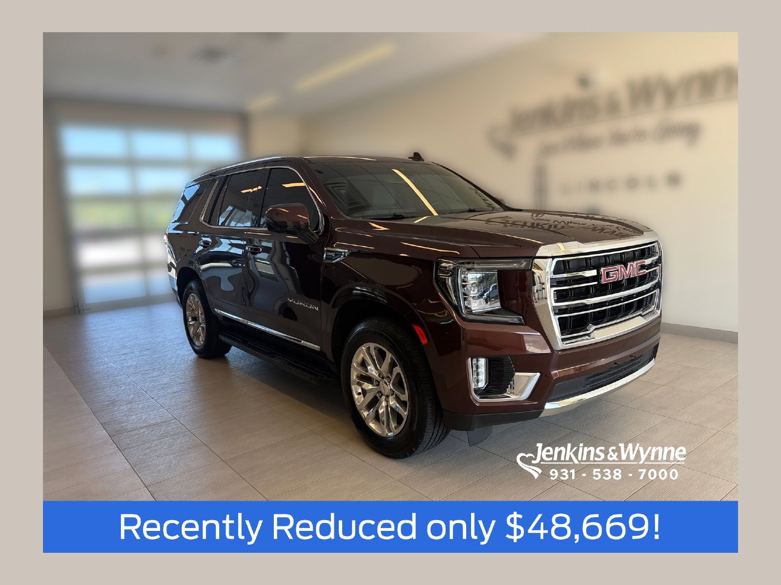 Used 2022 GMC Yukon SLT w/ SLT Premium Package AWD/4WD image 1
