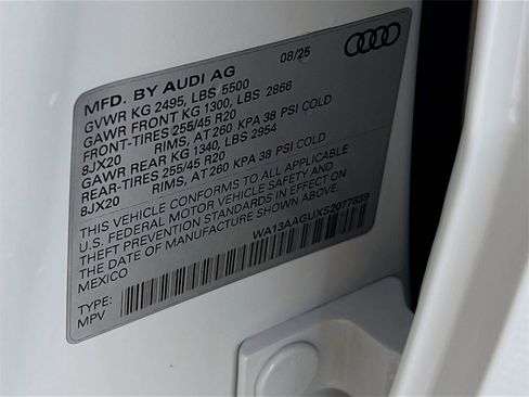 New 2025 Audi Q5 Prestige image 29