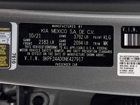 Used 2022 Kia Forte LXS image 36