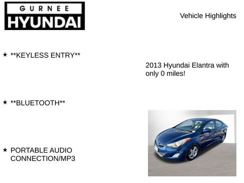 Used 2013 Hyundai Elantra GLS w/ Preferred Pkg image 7
