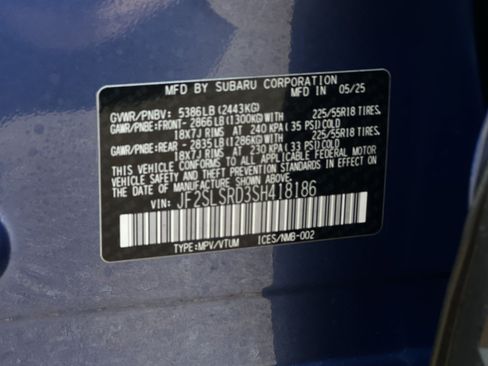 Used 2025 Subaru Forester Limited w/ Popular Package AWD/4WD image 35