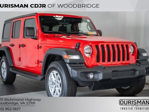 Used 2023 Jeep Wrangler Sport S AWD/4WD image 1