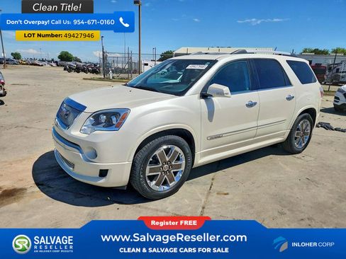 Used 2012 GMC Acadia Denali image 1