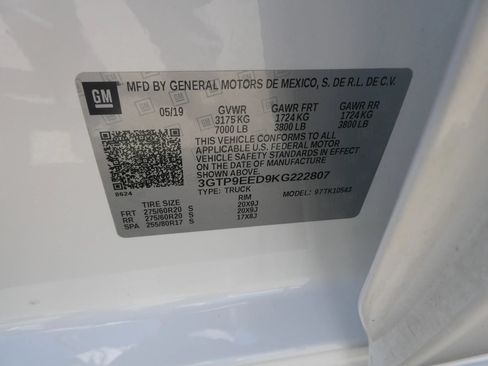 Used 2019 GMC Sierra 1500 AT4 w/ AT4 Premium Package AWD/4WD image 10